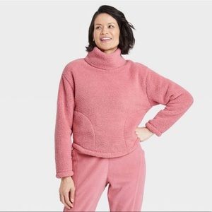 Women's Cozy Cowl Neck Pullover Sweatshirt